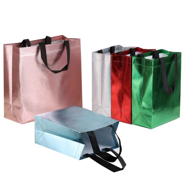 Chocolate, Gift Box Size: Other, Gift Bag Size: 9X15Cm - 2/5/10Pcs Non-Woven Fabric Shopping Gift Bags With Handles Smooth Waterproof Clothing Business Packaging Bag Large Storage Bag By WTB
