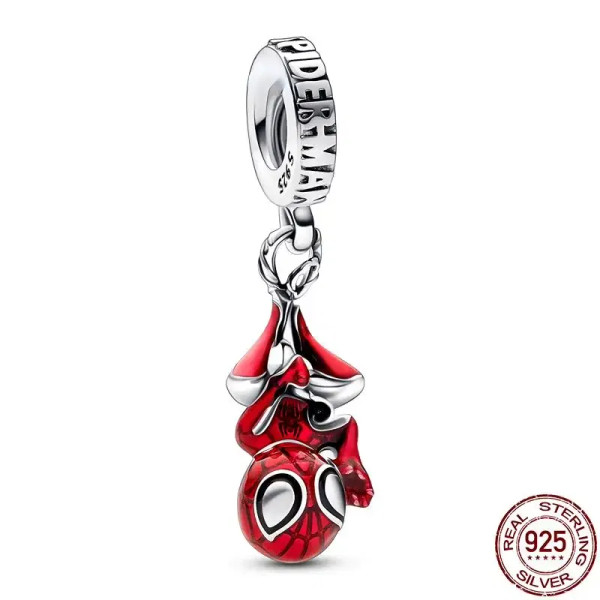 Teak Color - New Charm Plata De Ley 925 Silver Disney Star Warsries Mandalorian Helmet Charm Bead Fit Original Brand Bracelet Birthday Gift By WTB