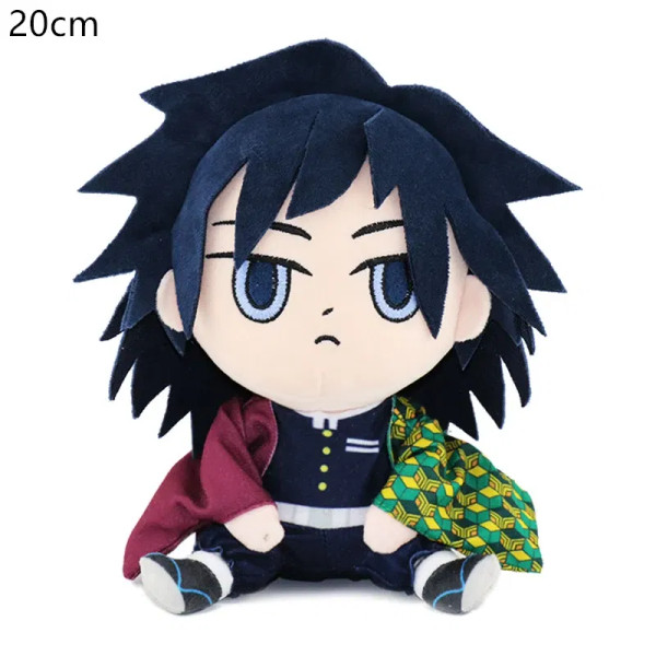 Deeppink, Height: 0-10Cm - 20Cm New Product Japanese Anime Ghost Slayer: Blade Plush Doll Tanjiro Nezuko Game Peripheral Children'S Doll Kawaii Pillow By WTB
