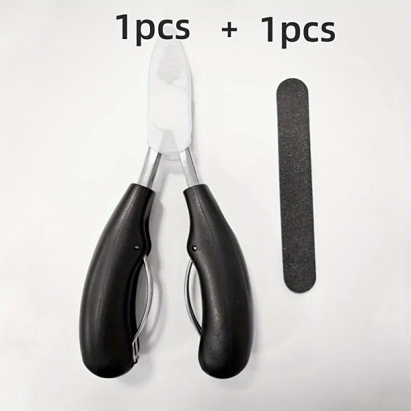 Light Grey - Professional Grade Concave Stainless Steel Nail Clippers For Thick Nails And Ingrown Toenails Sharp Curved Blade For Easy Trimmi By WTB