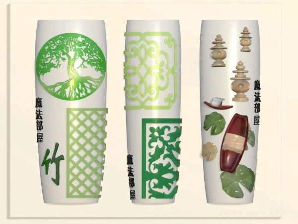 Light Pink - 1Pc Marine Jellyfish Lace Ice Flowers 3D Acrylic Nail Mold Nail Art Silicone Stamping Plates Nail Accessories By WTB