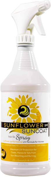 Nivi Healthy Haircare Sunflower Suncoat Spf Spray 32 Ounces For Horses Anih Fba 19526478