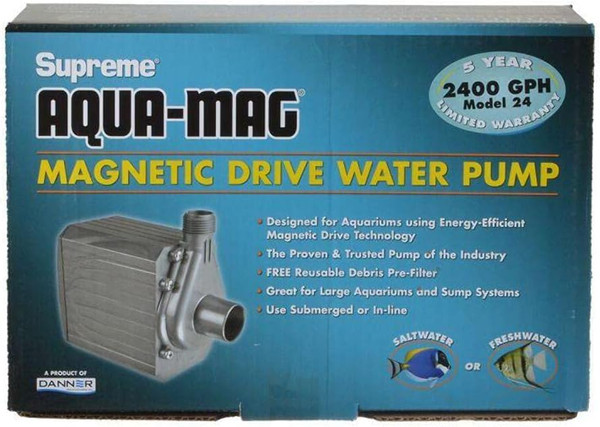 Nivi Danner Mag Drive Supreme 24 2400 Gph Pump Dann Fba 2740