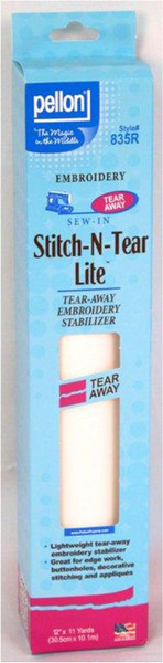 Nivi Pellon Stitch N Tear Lite Embroidery Stabilizer 12 X11 Yards White Nitm Fba 100290