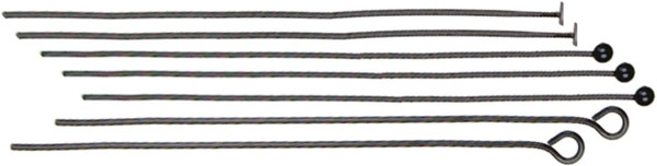 Nivi Cousin Jewelry Basics Head Pin Eye Pin Black 135 Piece Nitm Fba 150197