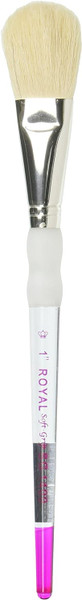Nivi Royal Brush Soft Grip White Blending Mop Brush 1 Width Nitm Snl 270178