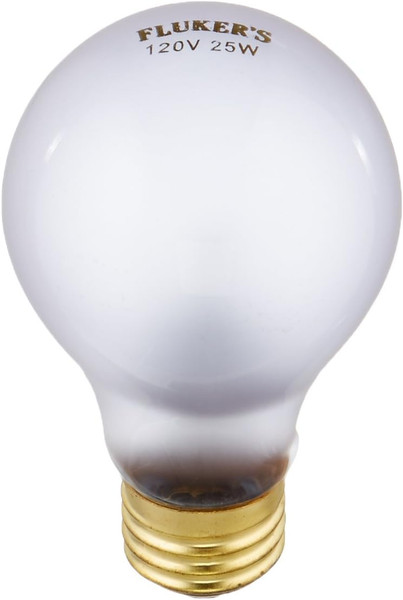 Nivi Fluker S Incandescent Reptile Lighting Full Spectrum Daylight Bulb For Reptiles Made With Neodymium Provides Infrared Light 25 Watt Royl Fba 64101