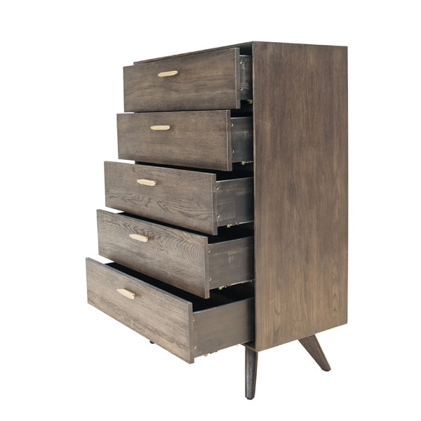 Modrest Novak Modern Dark Oak Chest By Vig Vglbnant Ch82