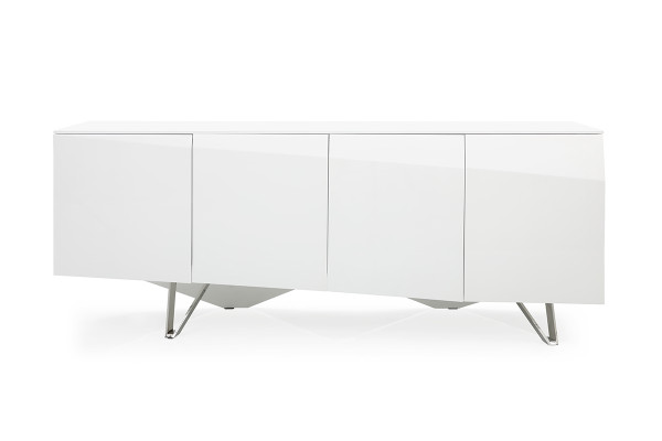 Modrest Columbia Modern White Buffet By Vig Vgvcg117 Wht