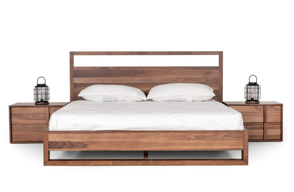 Queen Nova Domus Berlin Modern Walnut Bed By Vig Vgmabr 92 Q