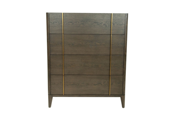 Modrest Oakley Mid Century Dark Brown Chest By Vig Vgwdlcy Tb4 Oa Chst