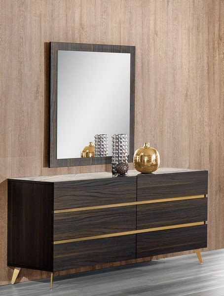 Nova Domus Velondra Queen Modern Eucalypto Marble Bedroom Set By Vig Vgacvelondra Bed Set Q