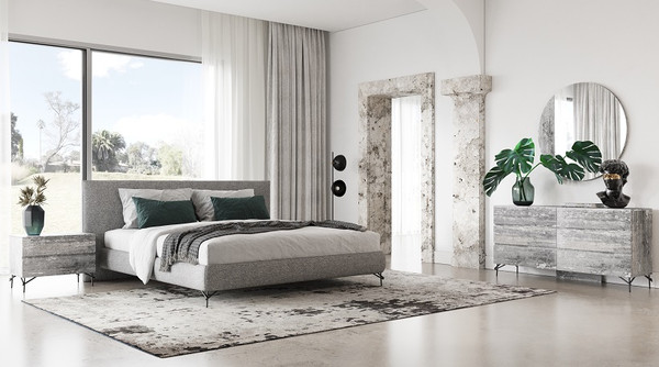 Nova Domus Aria Italian Modern Multi Grey With Texture Nightstand By Vig Vgac Aria Ns