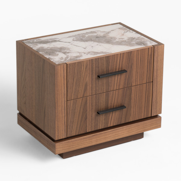Nova Domus Bailey Modern Walnut Nightstand By Vig Vghb Em112U W