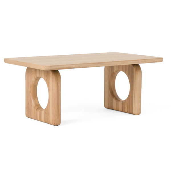 Modrest Washington Modern Natural Oak Coffee Table By Vig Vgme121258 Ct