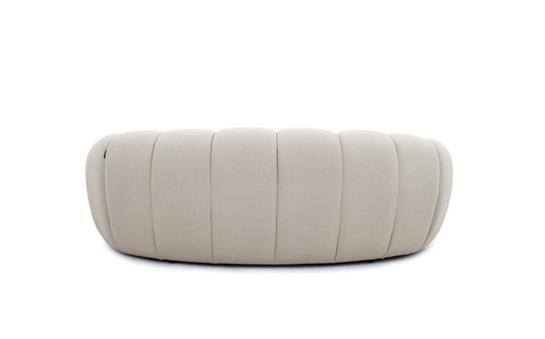 Divani Casa Yolonda Modern Curved Beige Fabric Loveseat By Vig Vgev2126C Love C 01