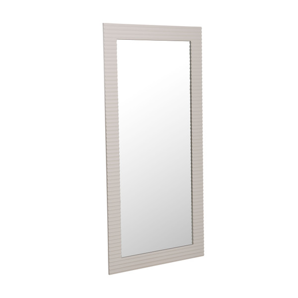 Modrest Glinda Modern Beige Floor Mirror By Vig Vghb429G2 Bge