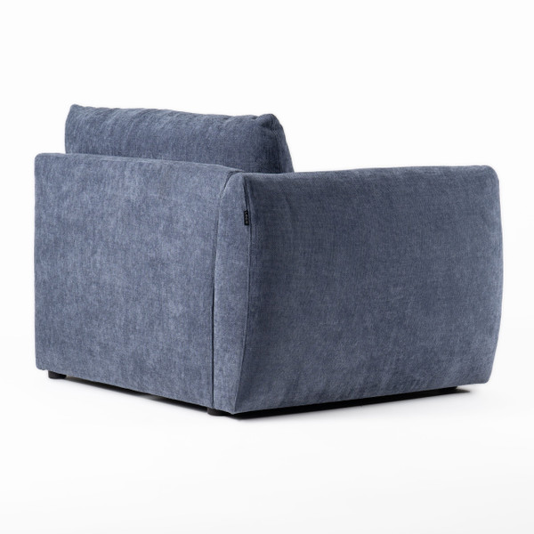 Divani Casa Kinsey Modern Blue Fabric Modular Corner Seat By Vig Vgkk Kf 8035 Corner Navy