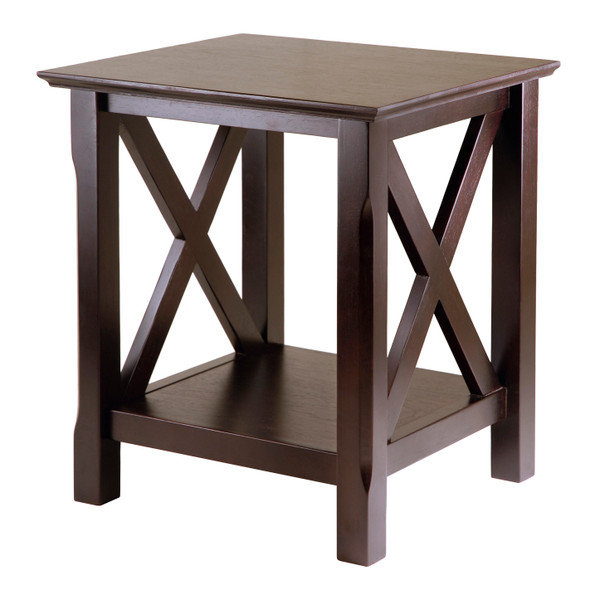 Xola Accent Table Cappuccino 40118 By Winsome Wood