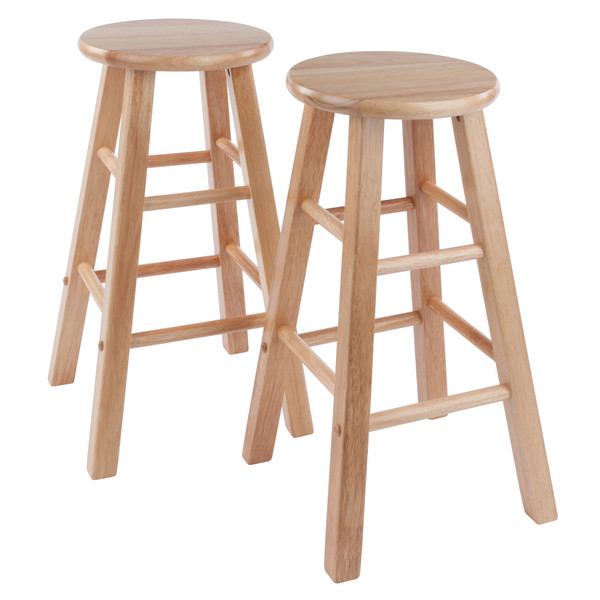 Element 2 Piece Counter Stool Set Natural 43941 By Winsome Wood