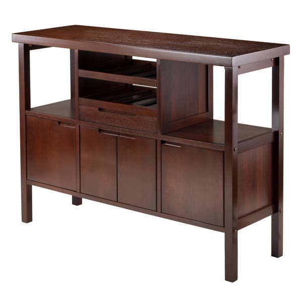 Diego Buffet Cabinet Walnut 42036 By Winsome Wood