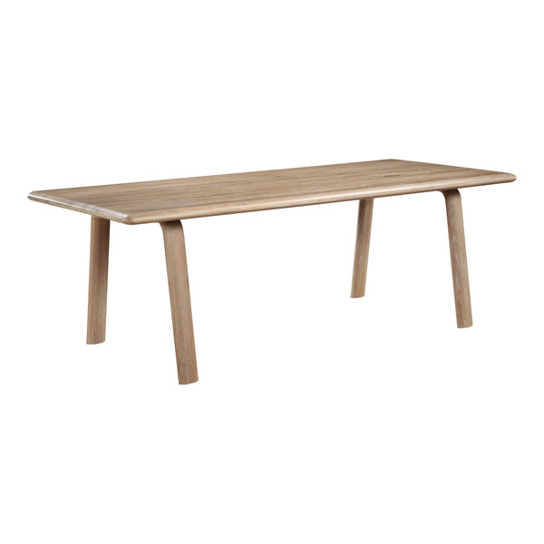 Moes Home Malibu Dining Table White Oak Bc 1046 18