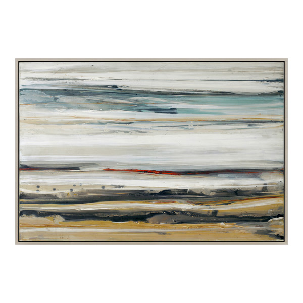 Moes Home Color Swathe Wall Decor W Frame Large Fx 1145 37