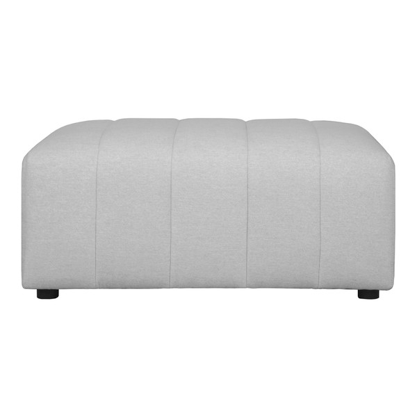 Moes Home Lyric Ottoman Oatmeal Mt 1026 34
