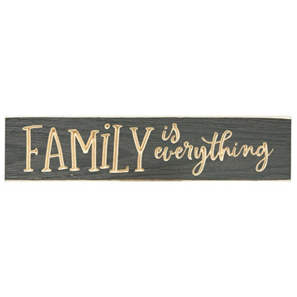 Family Is Everything Engraved Sign G12012 By Cwi Gifts