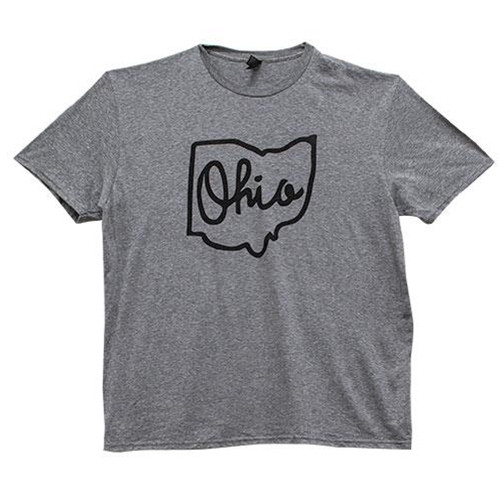 Ohio T Shirt Heather Graphite Xxl Gl22Xxl By Cwi Gifts
