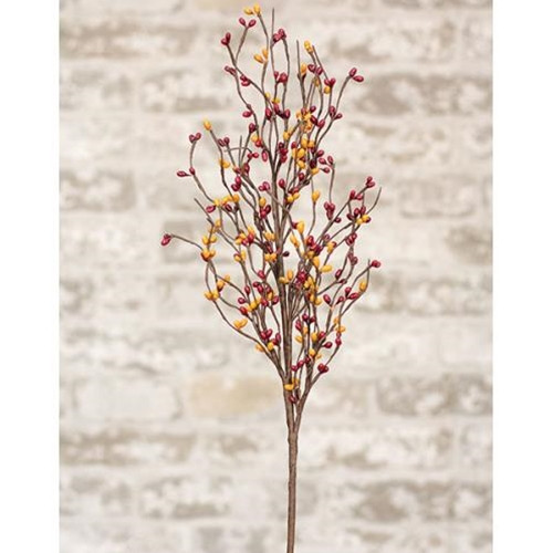 Cwi Pip Berry Spray 26 Burgundy Gold Pack Of 2 Fisb13600Bg