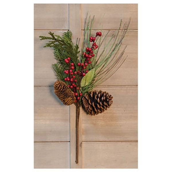 Cwi Berry Pinecone Pick Fxbr35821