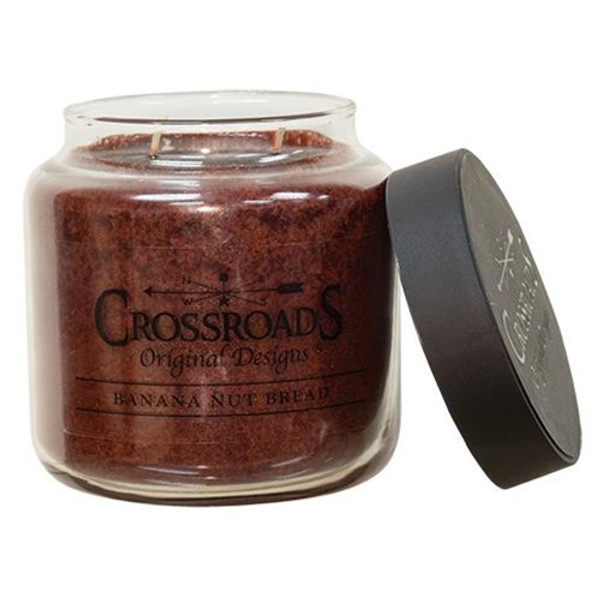Cwi Banana Nut Bread Jar Candle 16Oz G01006