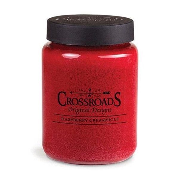 Cwi Raspberry Cream Jar Candle G26006