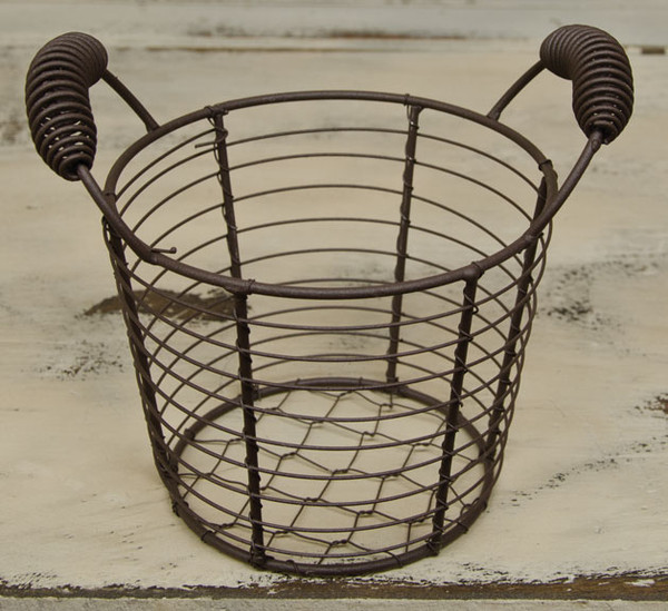 Cwi Metal Mesh Basket With Handles G36411