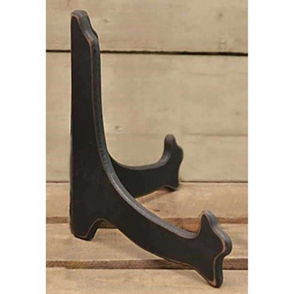 Long Oval Plate Stand Black G30803Bk Cwi Gifts