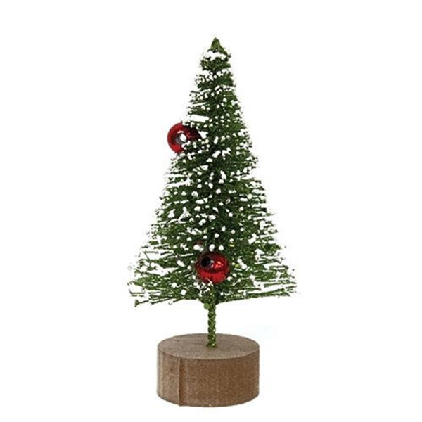 Snowy Vintage Bottlebrush Tree 5 Gm10967R By Cwi Gifts