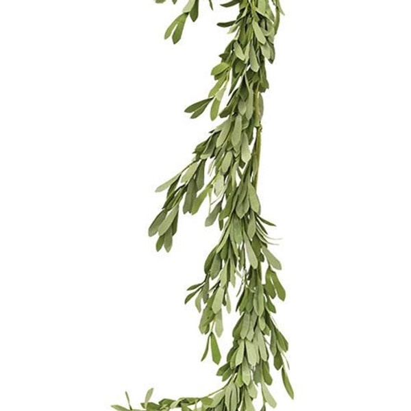 Cwi Gifts Ft27061 Foamy Willow Leaves Garland 4Ft