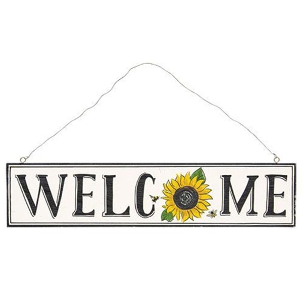 Cwi Gifts G60357 Sunflower Welcome Sign
