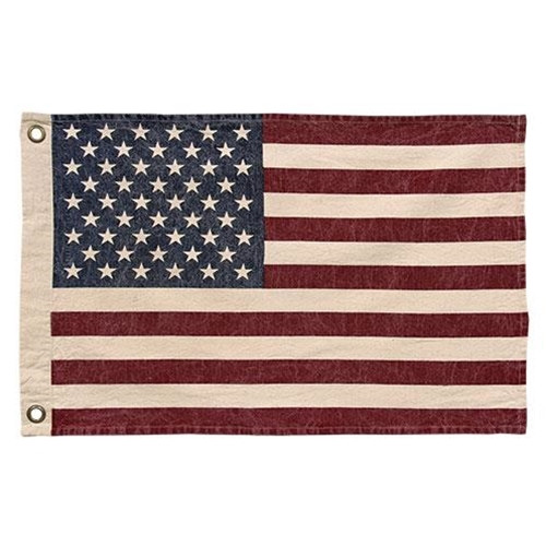 Cwi Gcfl03 Stonewashed American Flag 32 X 58