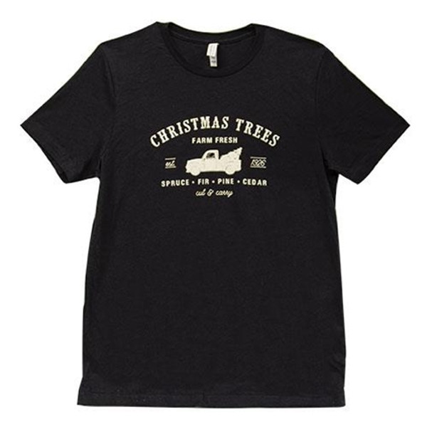 Cwi Gl80Xl Christmas Trees T Shirt Xl
