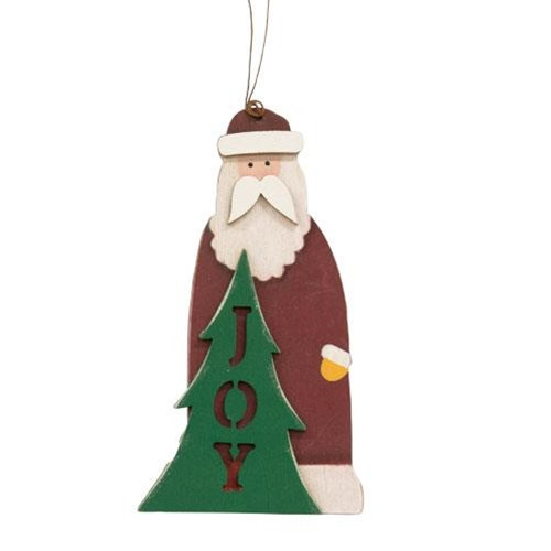 Cwi Gifts G35675 Joy Santa Ornament