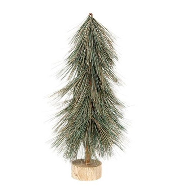 Cwi Gifts Fshn3001 Sparkle Bottle Brush Pine Tree On Base 15