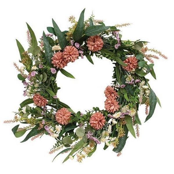 Cwi Gifts Fbr2564 Floral Flair Wreath