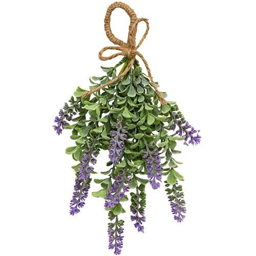 Cwi Gifts Fbr3904 Purple Sage Boxwood Hanging Teardrop