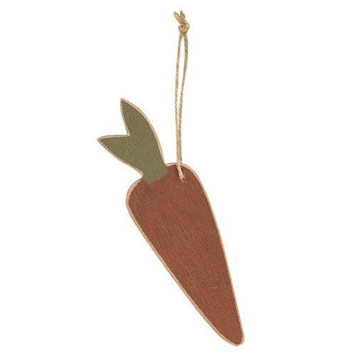 Cwi Gifts G35944 Wooden Carrot Ornament