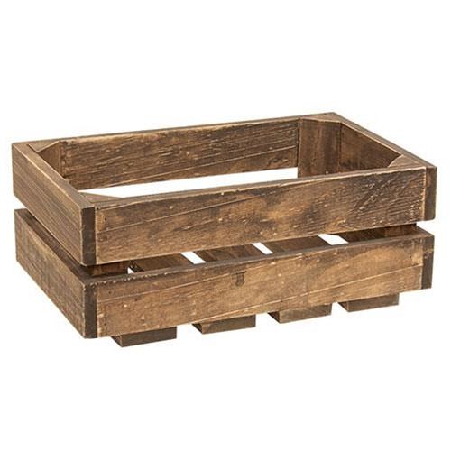 Cwi Gifts G35950 Medium Wooden Vegetable Crate