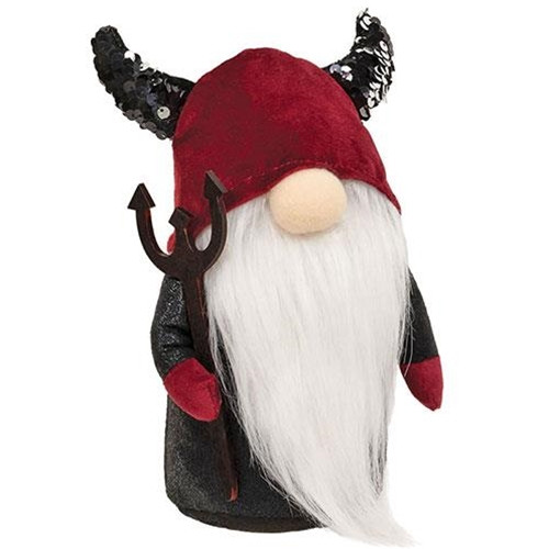 Halloween Gnome Sequin Devil Gadc4134 By Cwi Gifts