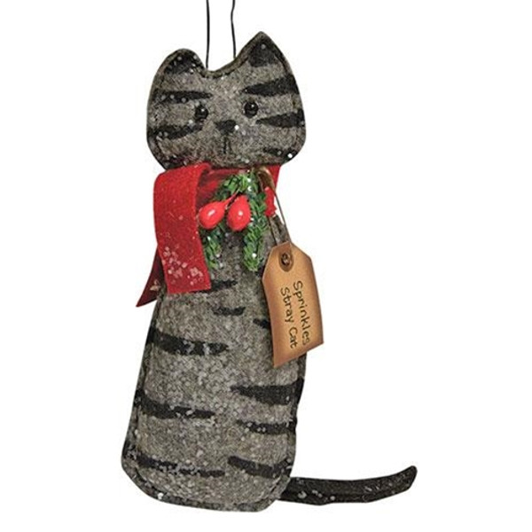 Sprinkles Stray Cat Ornament Gcs38123 By Cwi Gifts