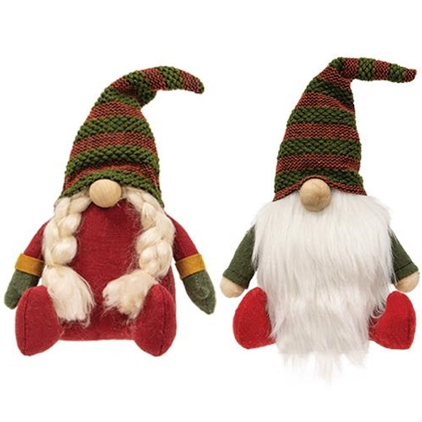 Cozy Couple Gnome 2 Asstd Pack Of 2 Gcs38148 By Cwi Gifts